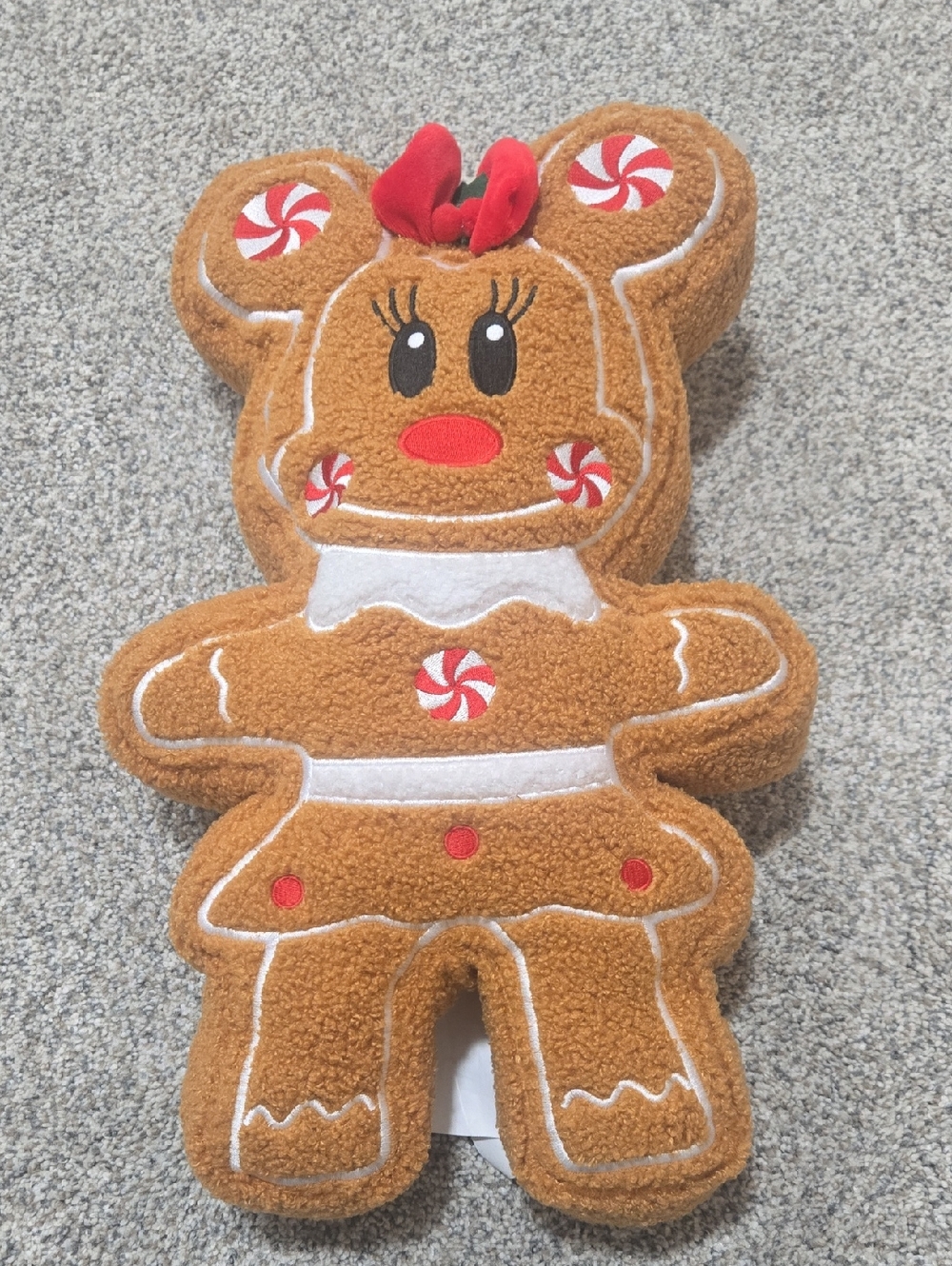 Disney Gingerbread Plush Pillow